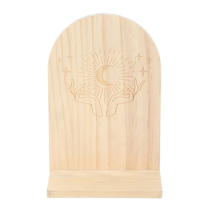 Natural Mystical Hands Incense Holder Shelf, image 4 of 6