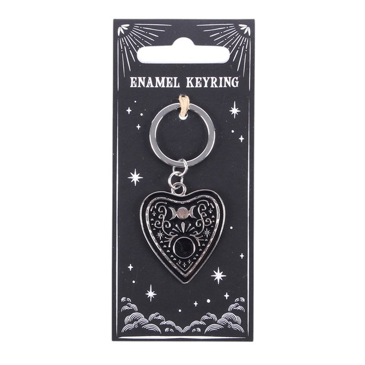 Black Planchette Keyring, image 3 of 5