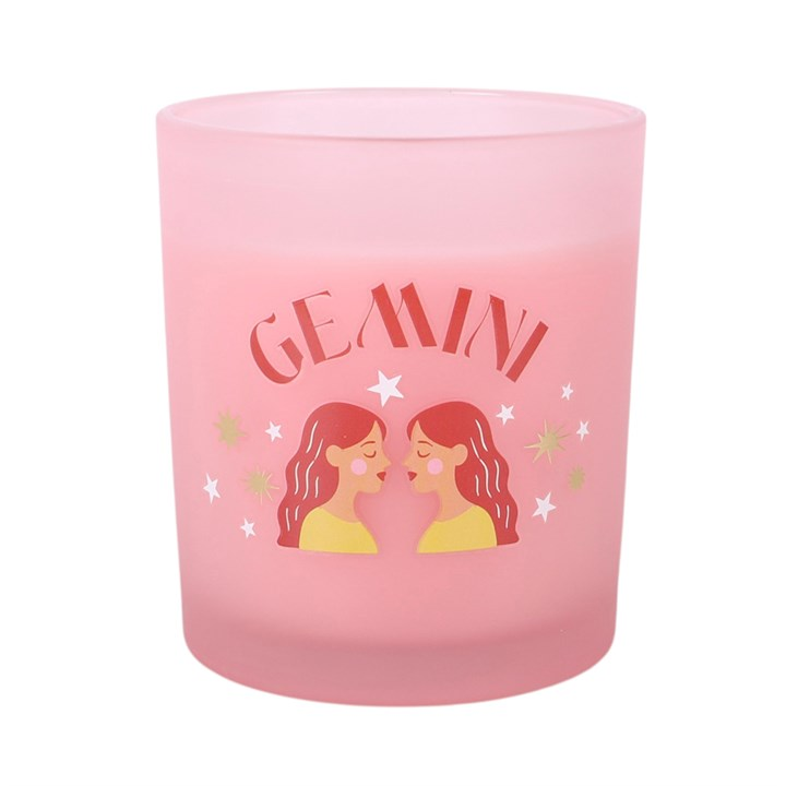 Zodiac Zest Gemini Wild Strawberry Candle, image 4 of 5