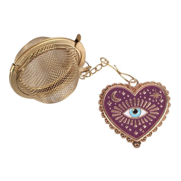 Sacred Sight Heart Print Mug and Tea Infuser Set, image 7 of 7