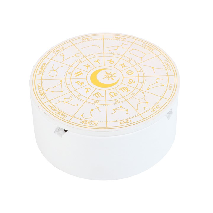 Astrology Wheel Jewellery Storage Box, image 2 of 5