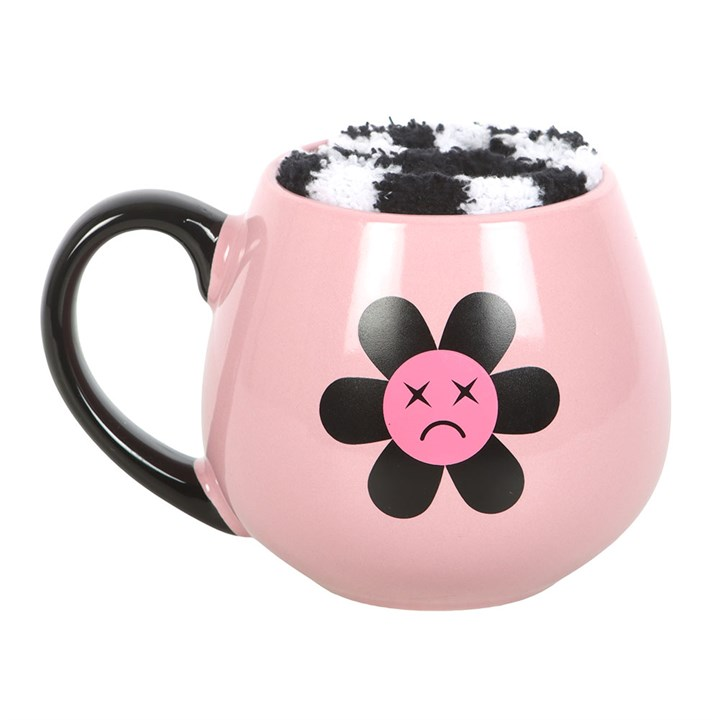 Sad Flower Mug and Socks Set, image 2 of 5