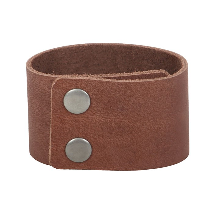 Viking Compass Leather Cuff Bracelet, image 4 of 4