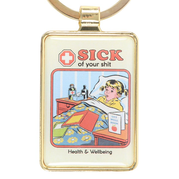 Sick of Your Sh*t Keyring by Steven Rhodes, image 5 of 6