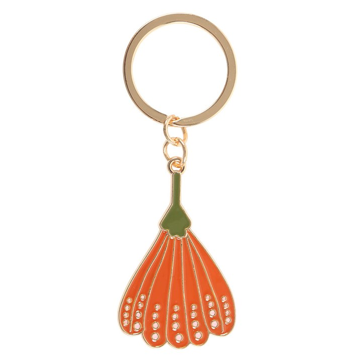 Thank You for Helping Me Grow Flower Keyring, image 4 of 5