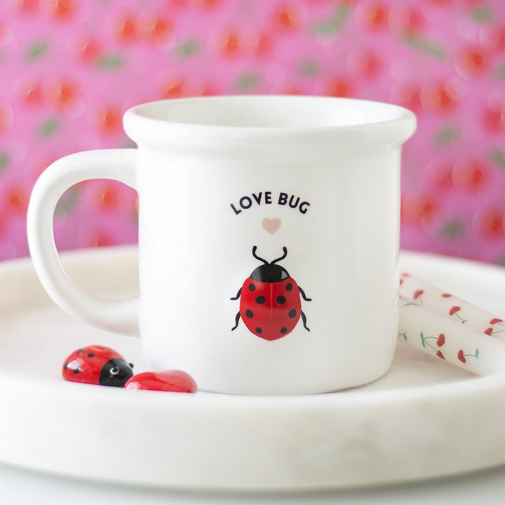 Love Bug Mug with 3D Ladybird, image 1 of 6