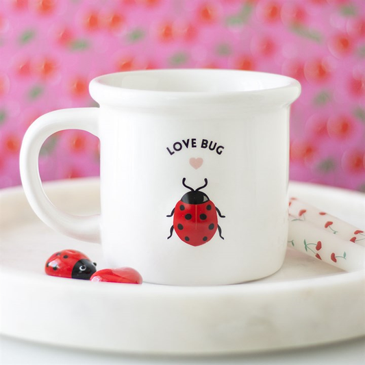 Love Bug Mug with 3D Ladybird, image 1 of 6