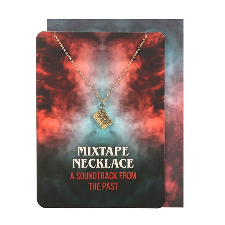 Mixtape Necklace on Greeting Card, image 3 of 7