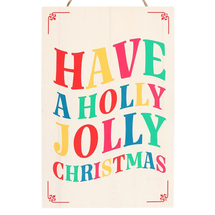 Have a Holly Jolly Christmas Hanging Sign, image 3 of 4