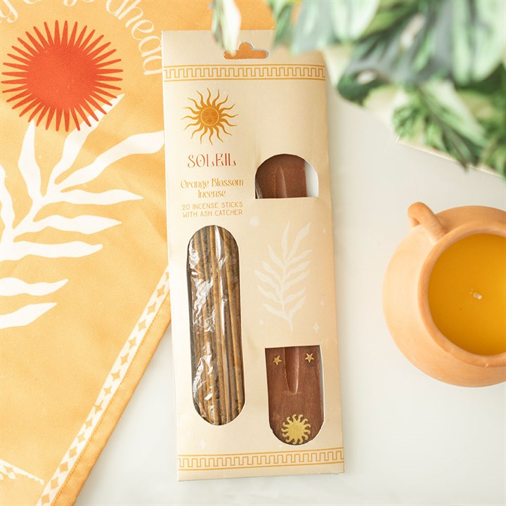 Soleil Orange Blossom Incense Stick Gift Set, image 1 of 4