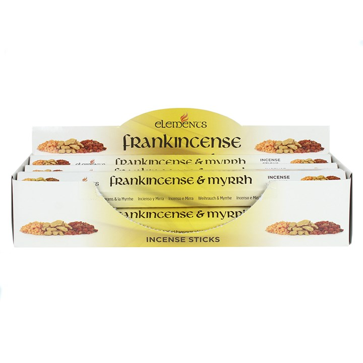 Set of 6 Packets of Elements Frankincense and Myrrh Incense Sticks, image 1 of 2