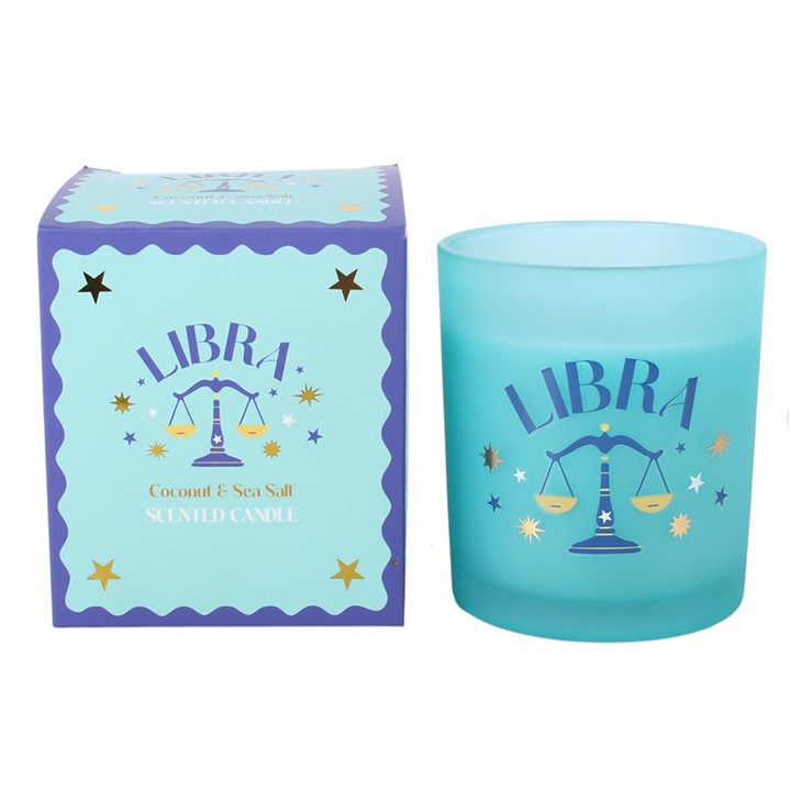 Zodiac Zest Libra Coconut & Sea Salt Candle, image 3 of 5