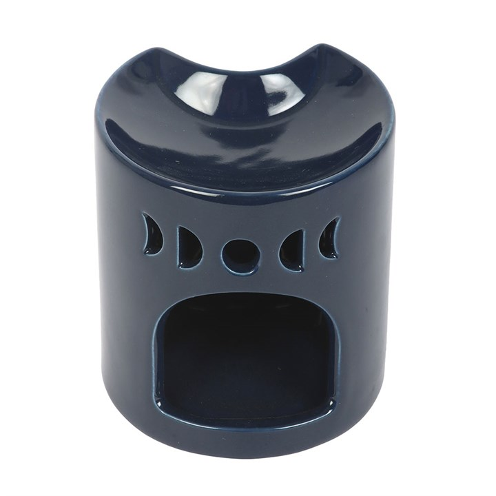 Blue Crescent Moon Oil Burner, image 4 of 6