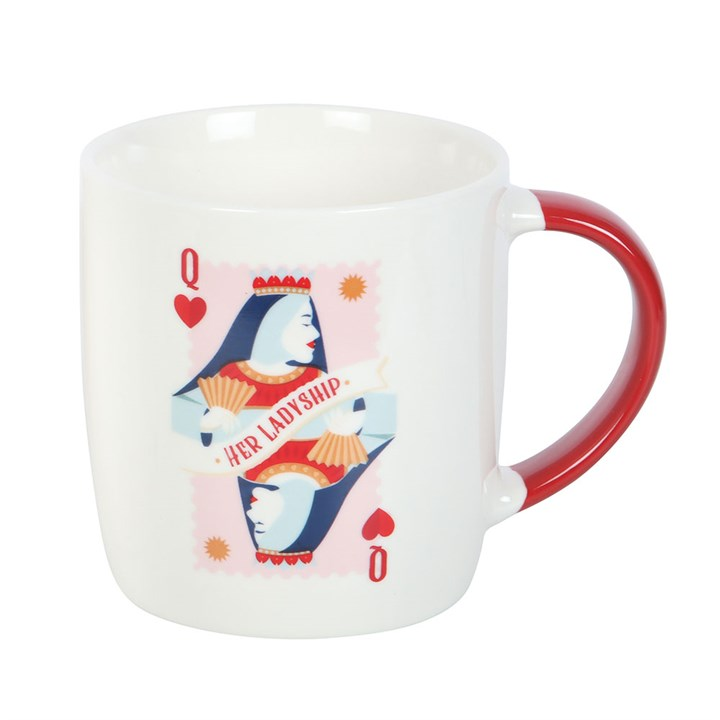 Her Ladyship Playing Card Mug, image 2 of 5