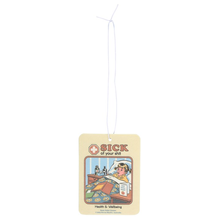 Sick of Your Sh*t Peach Air Freshener by Steven Rhodes, image 3 of 4