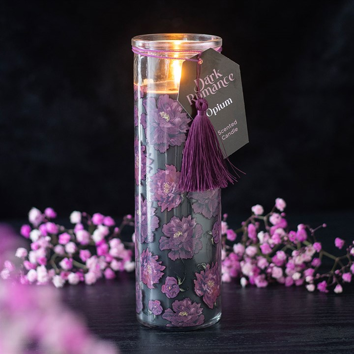 Dark Romance Opium Scented Tube Candle, image 1 of 5