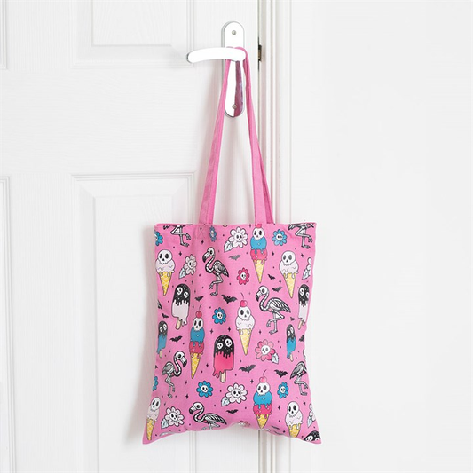 Dead Hot Days Print Tote Bag, image 1 of 5