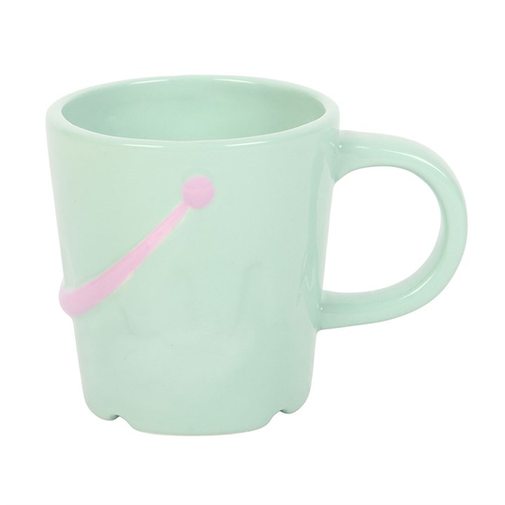 Pastel Bucket Mug with Spade Spoon, image 6 of 7