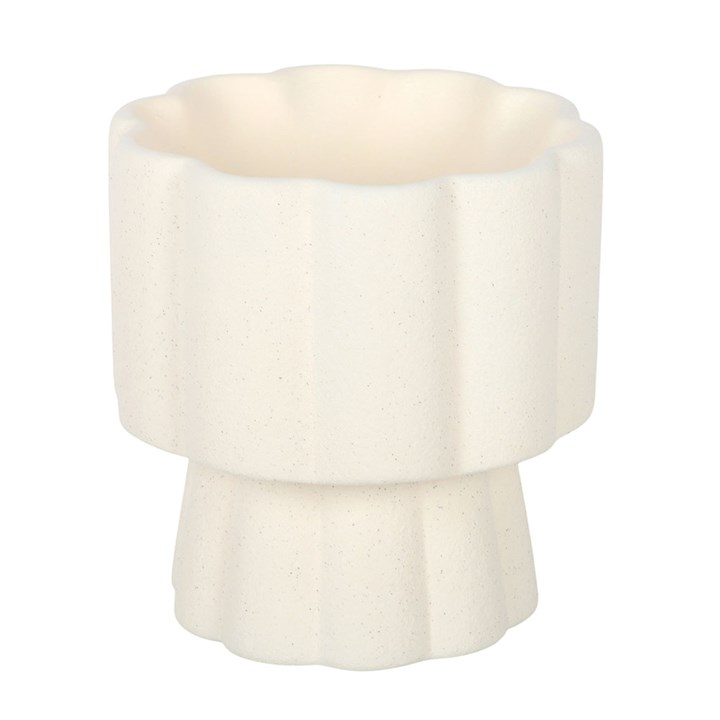 Scalloped Pedestal Oil Burner, image 3 of 6
