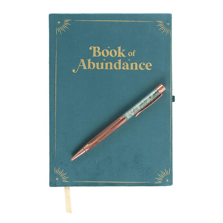 Book of Abundance Journal with Aventurine Pen, image 3 of 6