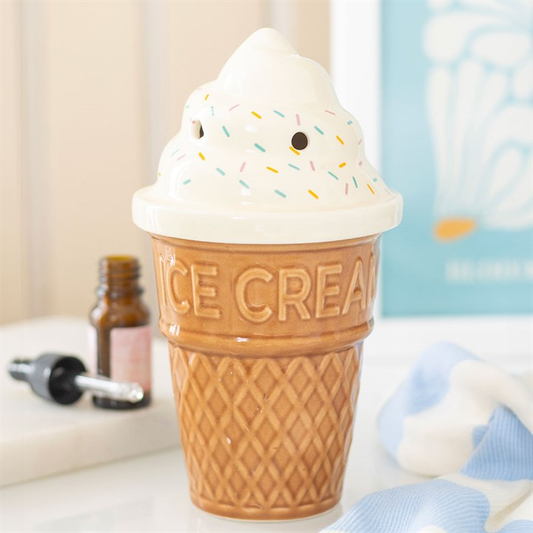 Ice Cream Cone Oil Burner, image 1 of 6