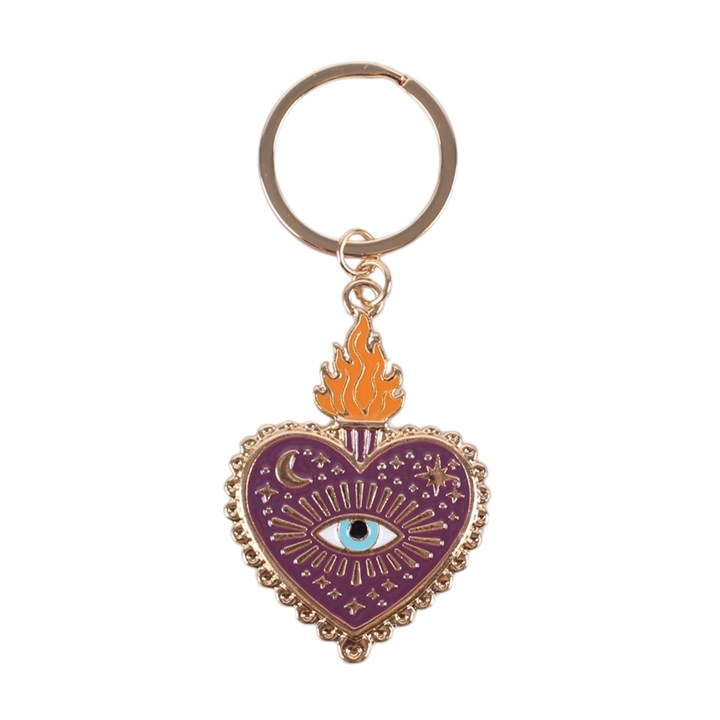 Sacred Sight Heart Keyring, image 4 of 5