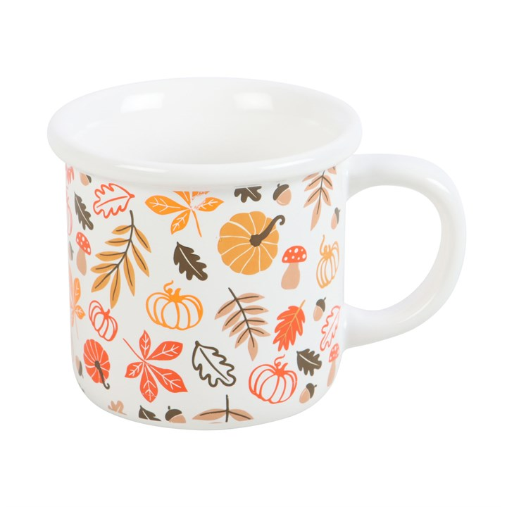 Autumn Leaves and Pumpkins Mug, image 4 of 6