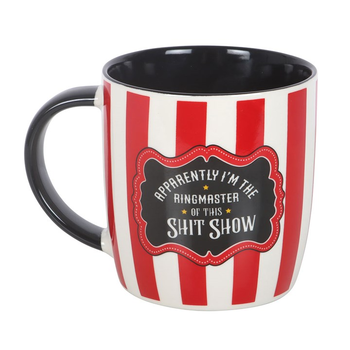 Red Striped Ringmaster Mug, image 2 of 5