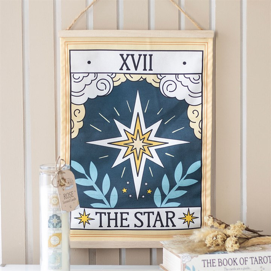 The Star Vintage Tarot Wall Hanging, image 1 of 4