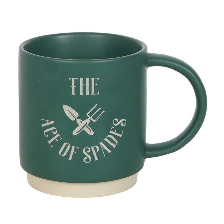 Ace of Spades Mug with Spade Spoon, image 4 of 5