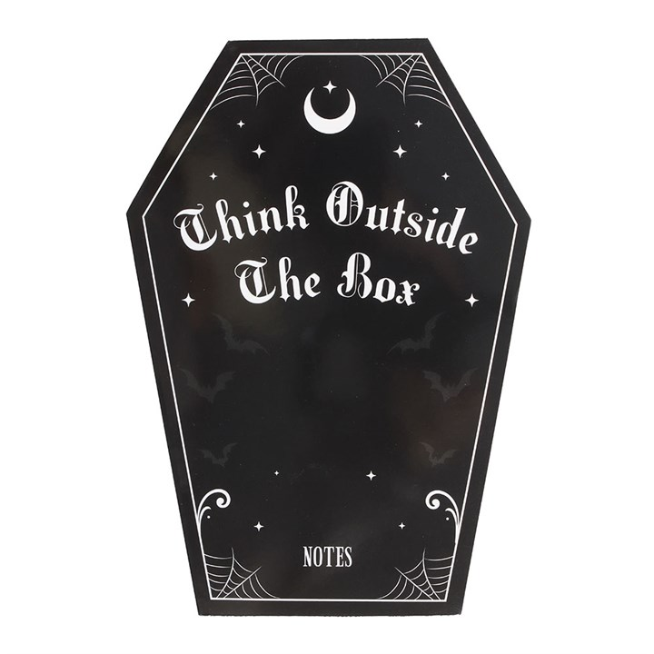 Coffin Shaped Notebook, image 2 of 4