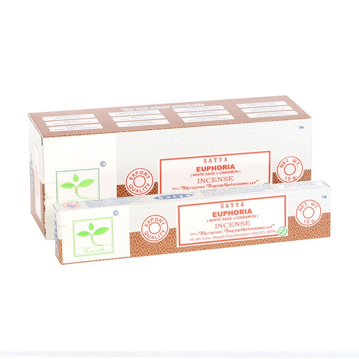 Set of 6 Earth Satya Euphoria Incense (12/50), image 1 of 2