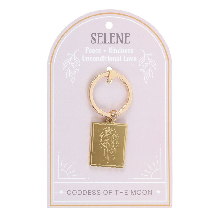 Selene Goddess Talisman Keyring, image 2 of 5