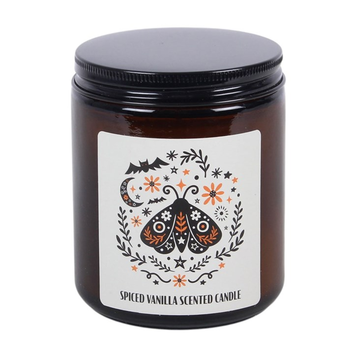Frightful Folk Moth Spiced Vanilla Scented Candle, image 3 of 6