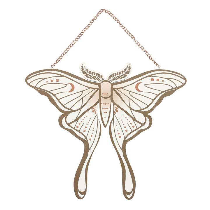 Luna Moth Hanging Sign, image 2 of 3