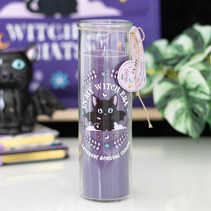 Of Whiskers and Wings Lavender Tube Candle, image 1 of 5