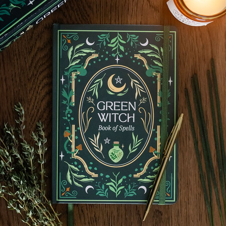 Green Witch A5 Notebook, image 1 of 7