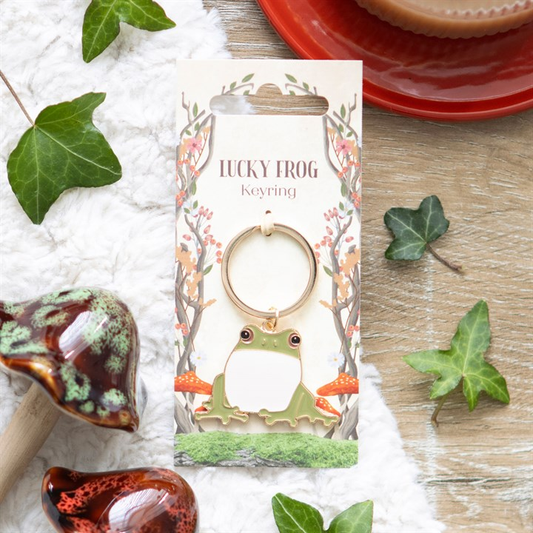 Lucky Frog Keyring, image 1 of 4
