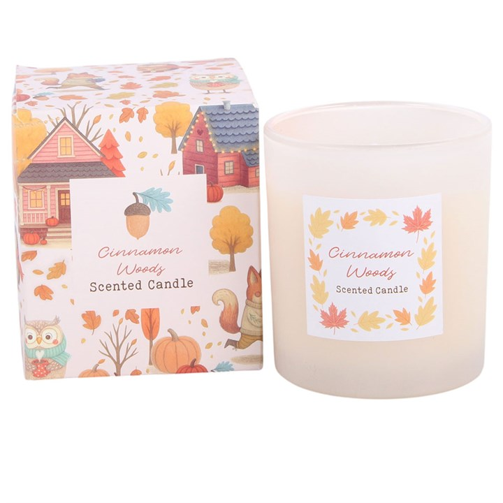 Cinnamon Woods Scented Candle, image 3 of 6