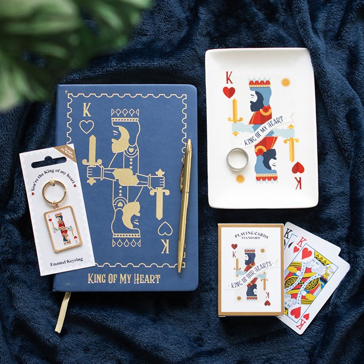 King of My Heart Playing Card A5 Notebook, image 6 of 6