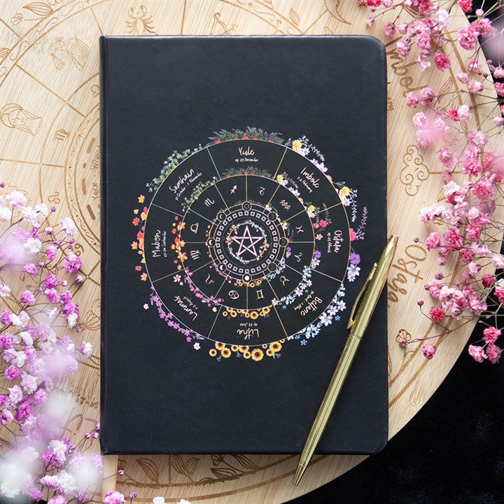 Wheel of the Year A5 Notebook, image 1 of 4