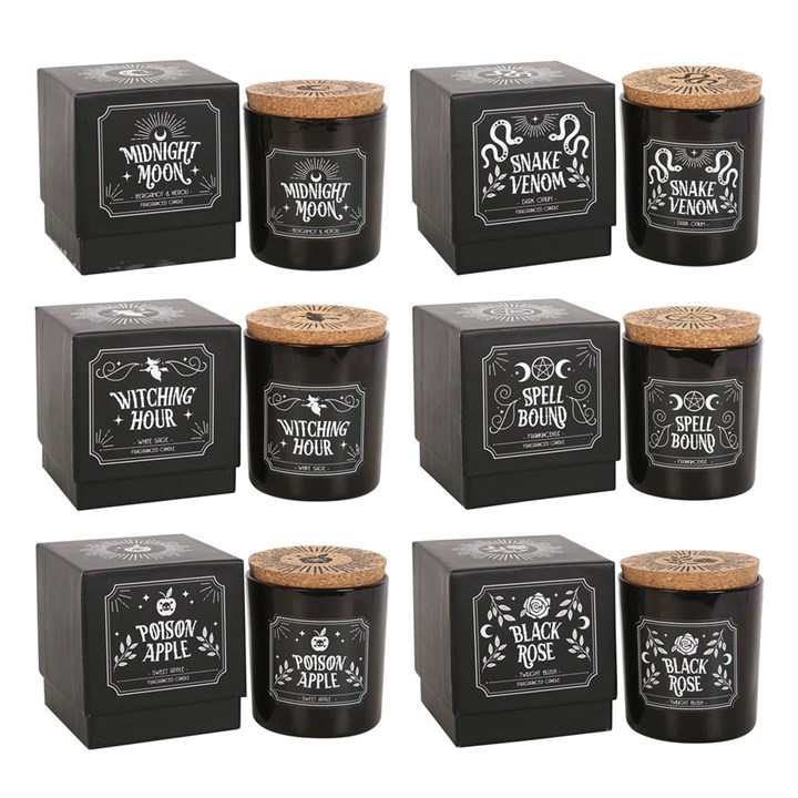 Set of 6 Midnight Ritual Candles, image 3 of 4
