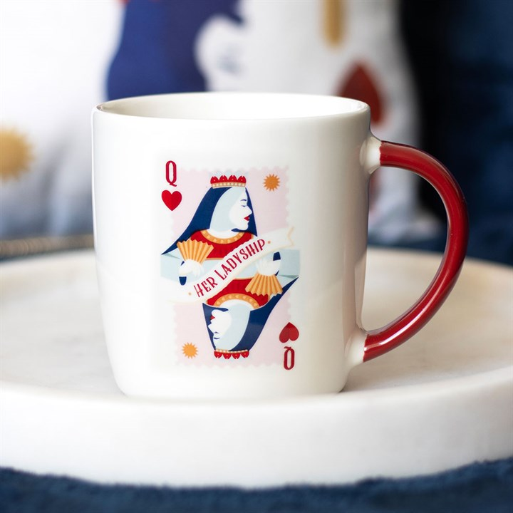 Her Ladyship Playing Card Mug, image 1 of 5