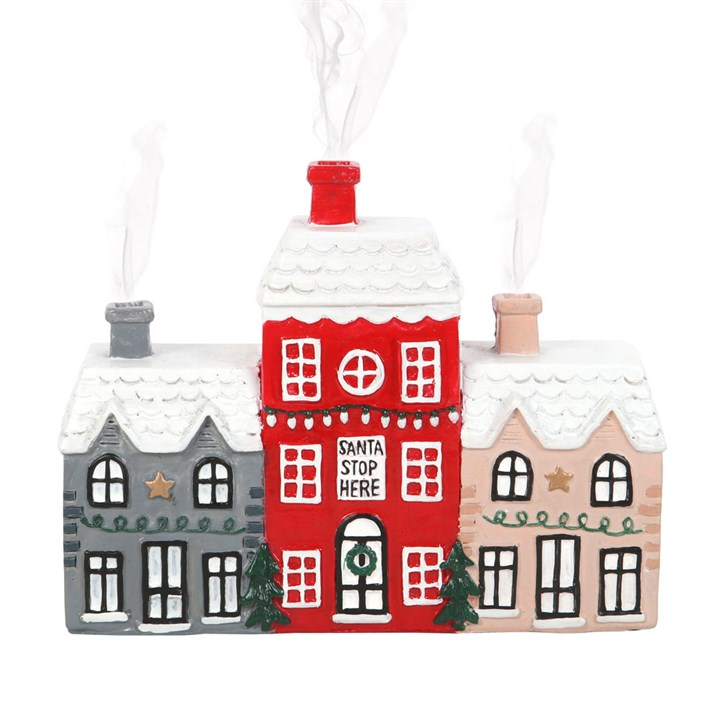 Christmas Village Incense Cone Holder, image 1 of 6