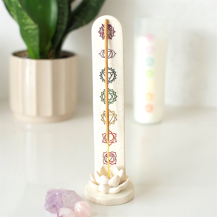 Chakra Flow Lotus Incense Stick Holder, image 1 of 4