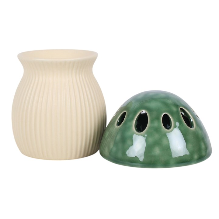 Green Mushroom Oil Burner, image 5 of 7