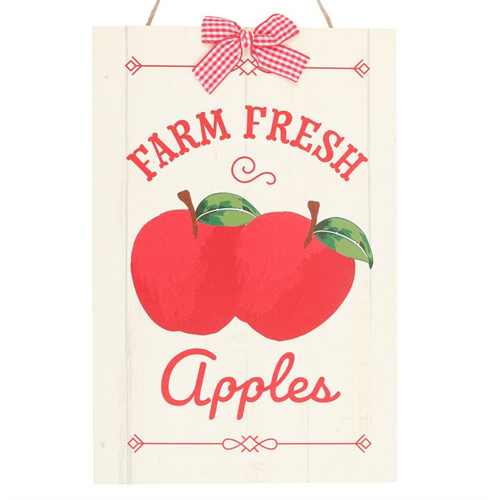 Farm Fresh Apples Hanging Sign, image 3 of 4
