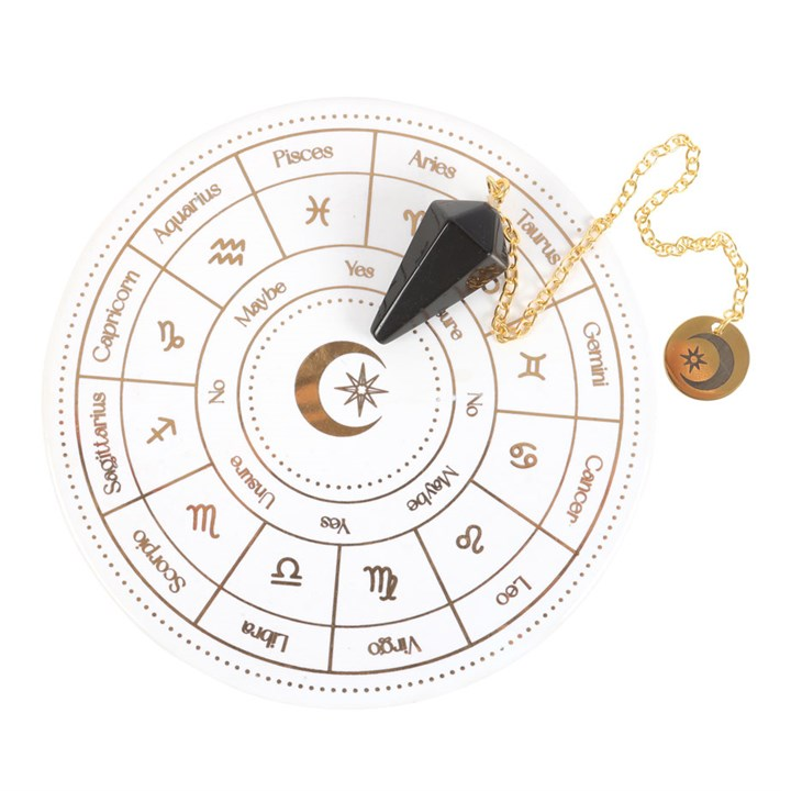 Astrology Wheel Pendulum Divination Kit, image 1 of 6