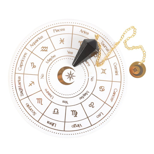 Astrology Wheel Pendulum Divination Kit, image 1 of 6