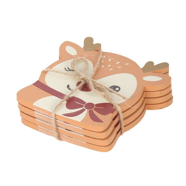 Ruby the Reindeer Coaster Set, image 4 of 5